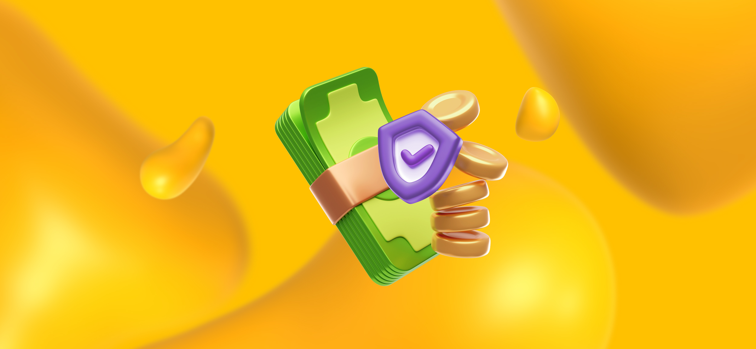 A stack of money and gold coins for "the benefits of professional publication designers."