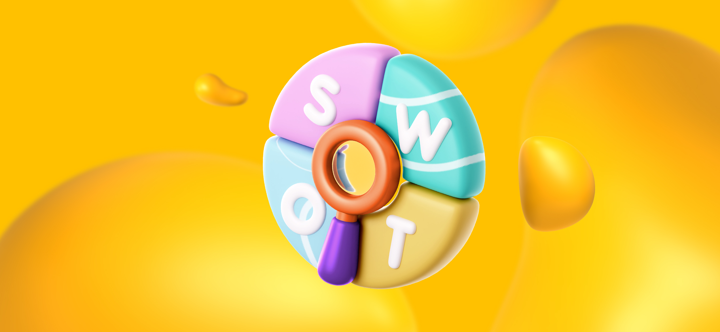 A magnifying glass checking out letters. Identifying the right keywords is the first step in building an SEO strategy for law firms.