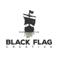Logo for Black Flag Creative, one of Designity's picks for best web design agency in Los Angeles.