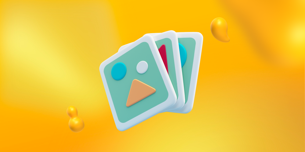 3D mockup of graphics, for a simple and clean mobile app design interface.