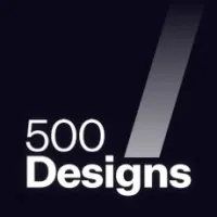 Logo for 500 Designs, a Designity pick for top responsive web design service in 2025.