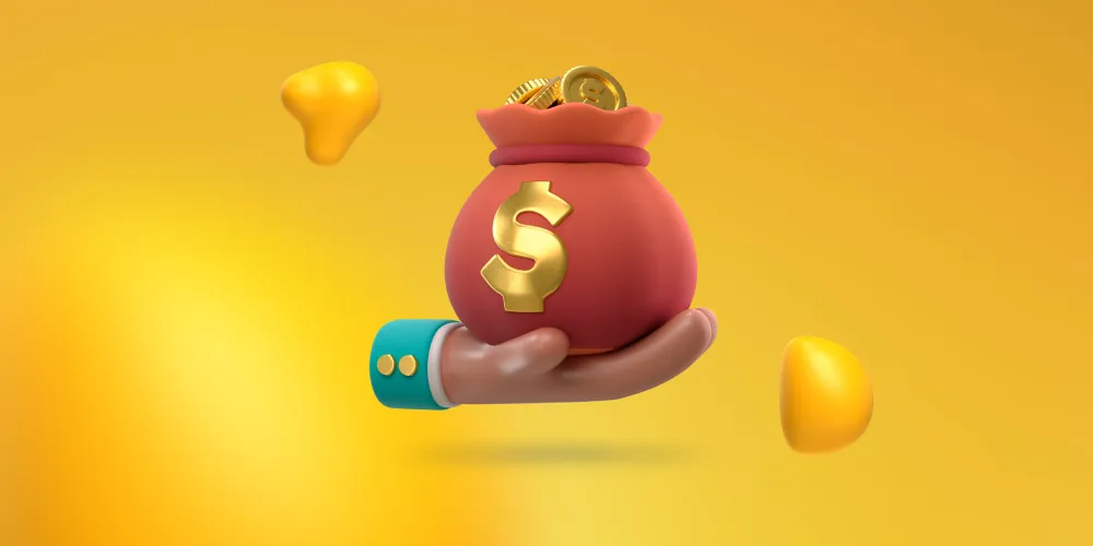 A hand holding a bag of money. The following tools can help streamline your paid ads campaigns.,