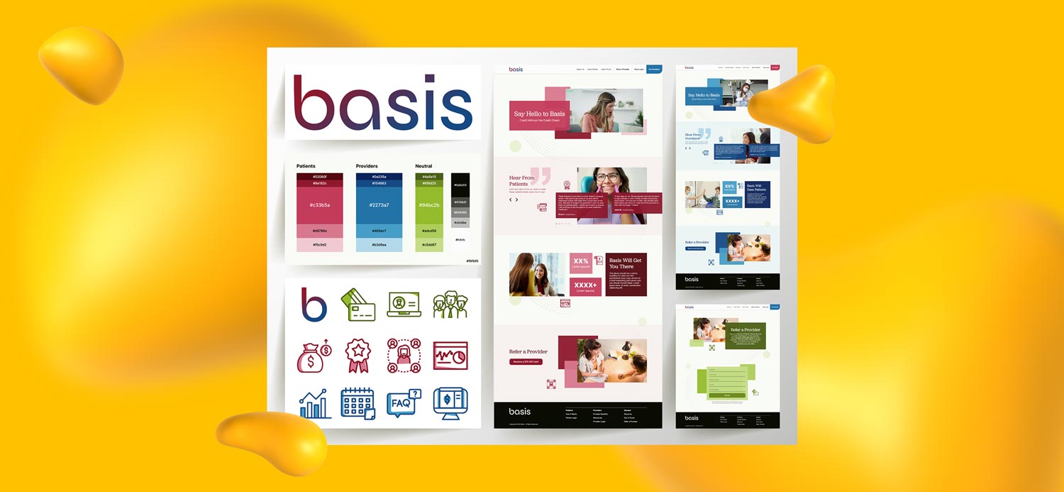Branding refresh & website redesign for Basis