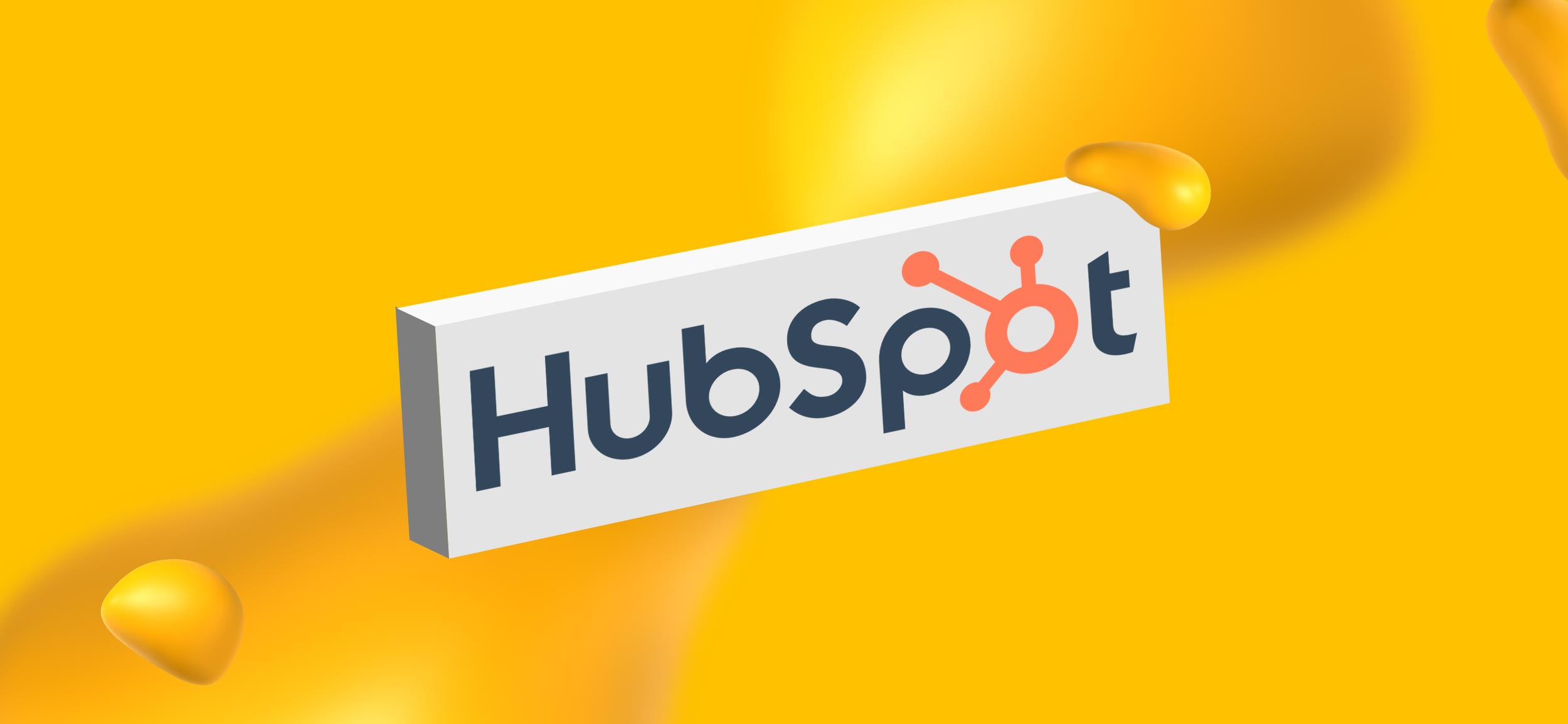 Logo for HubSpot, one of Designity's favorite CRM platforms.
