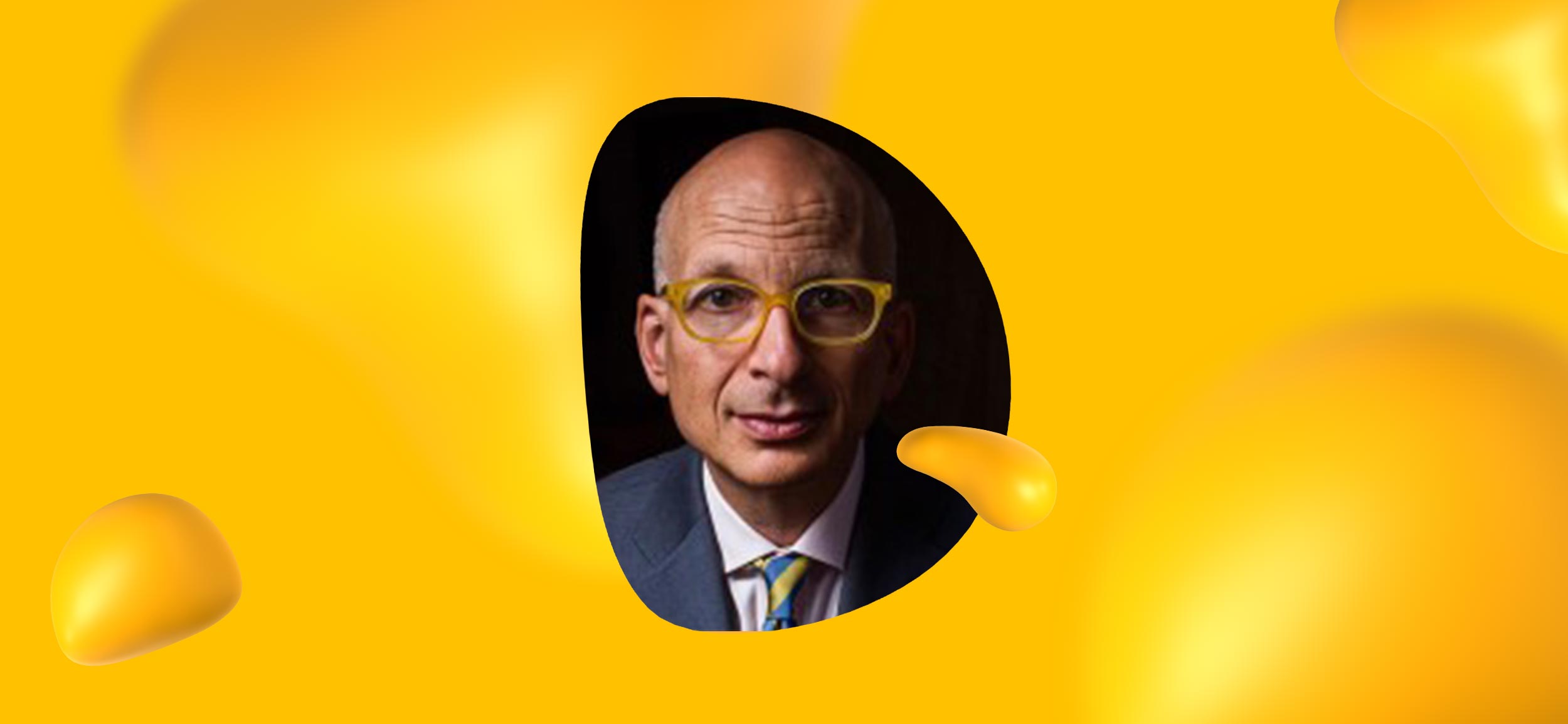 A headshot of author and marketing expert, Seth Godin.