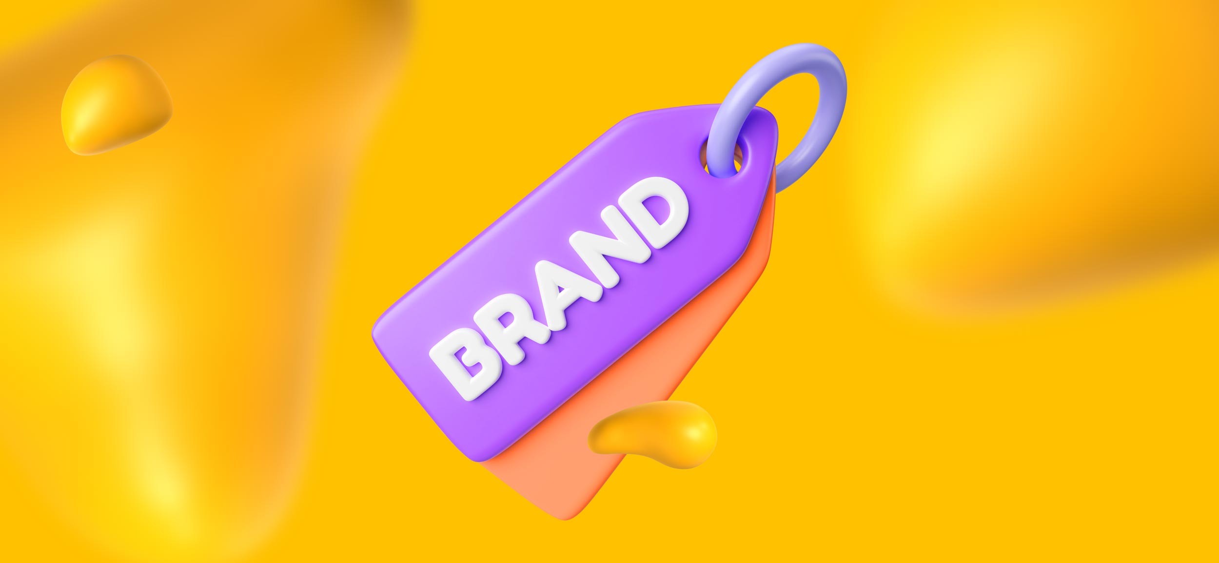 A keychain showing the word BRAND, for the importance of a strong brand identity, a part of a winning car dealership marketing strategy.