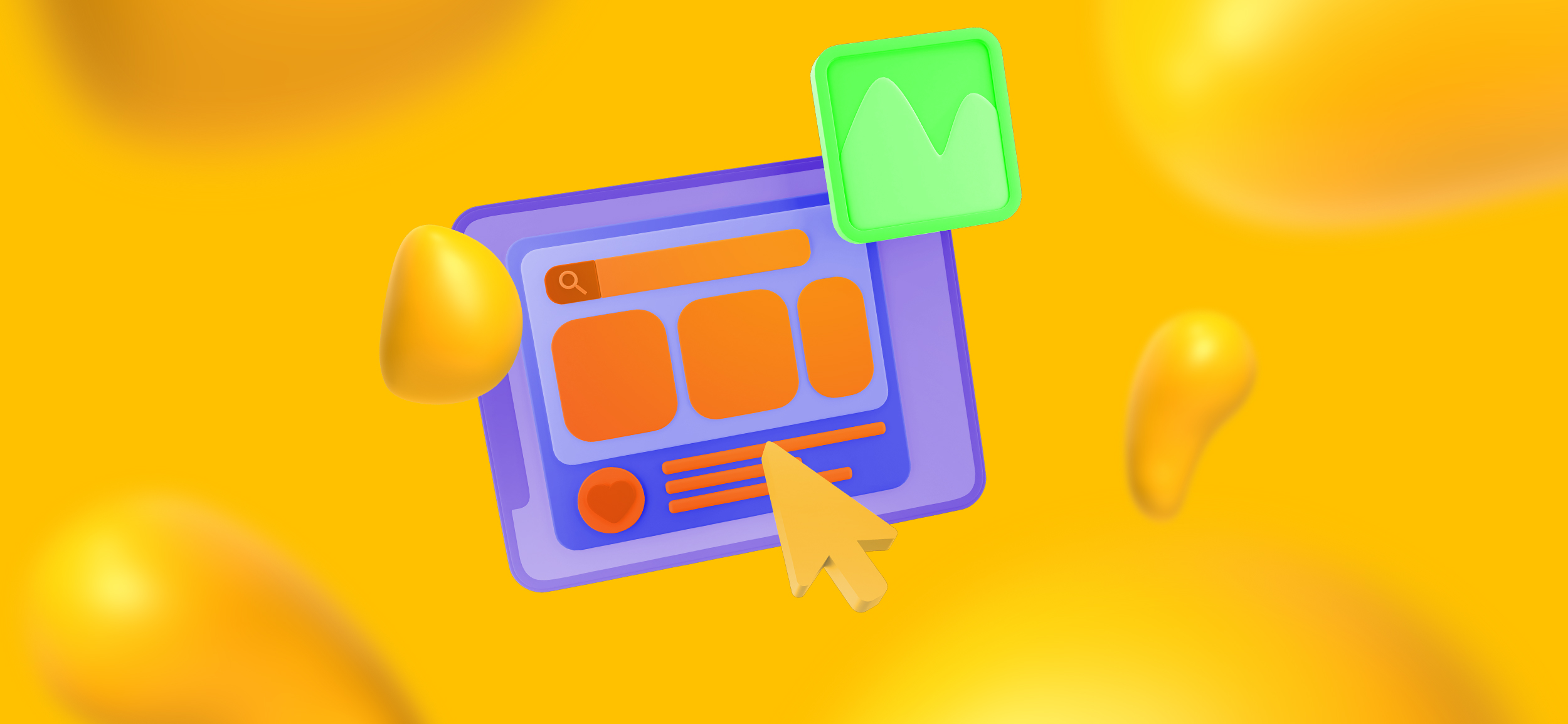 An arrow clicking on a website's search feature, for site structure and navigation, an eCommerce SEO tip to boost your sales.E