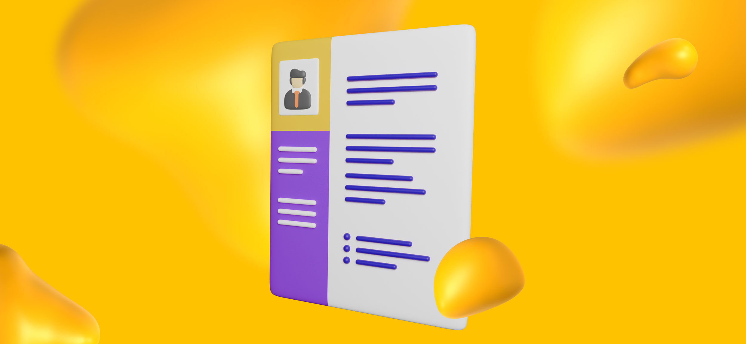 A marketing manager's resume.