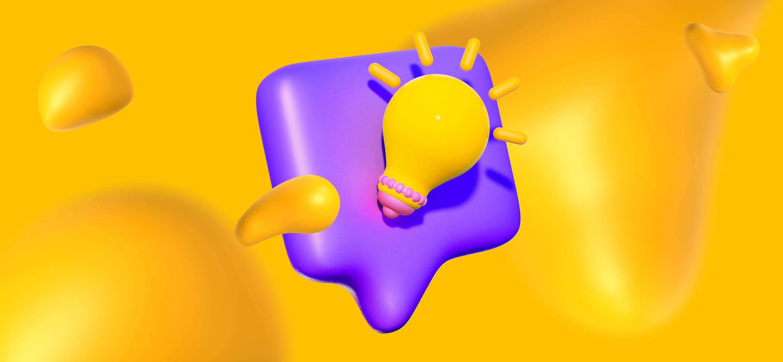 A lightbulb instead a purple caption. Here are sports and entertainment marketing strategies to light up your brand.