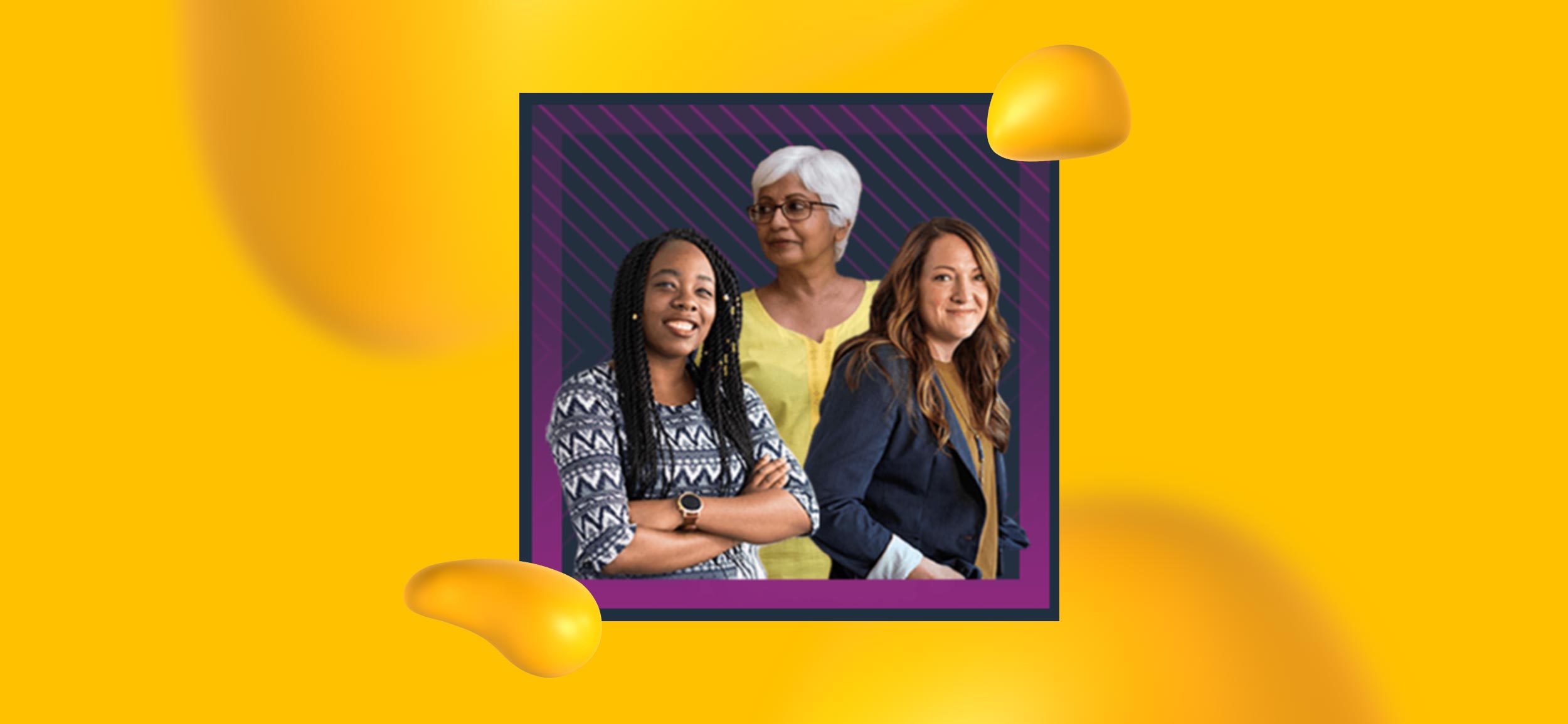 Screenshot from Amazon's International Women's Day banner.