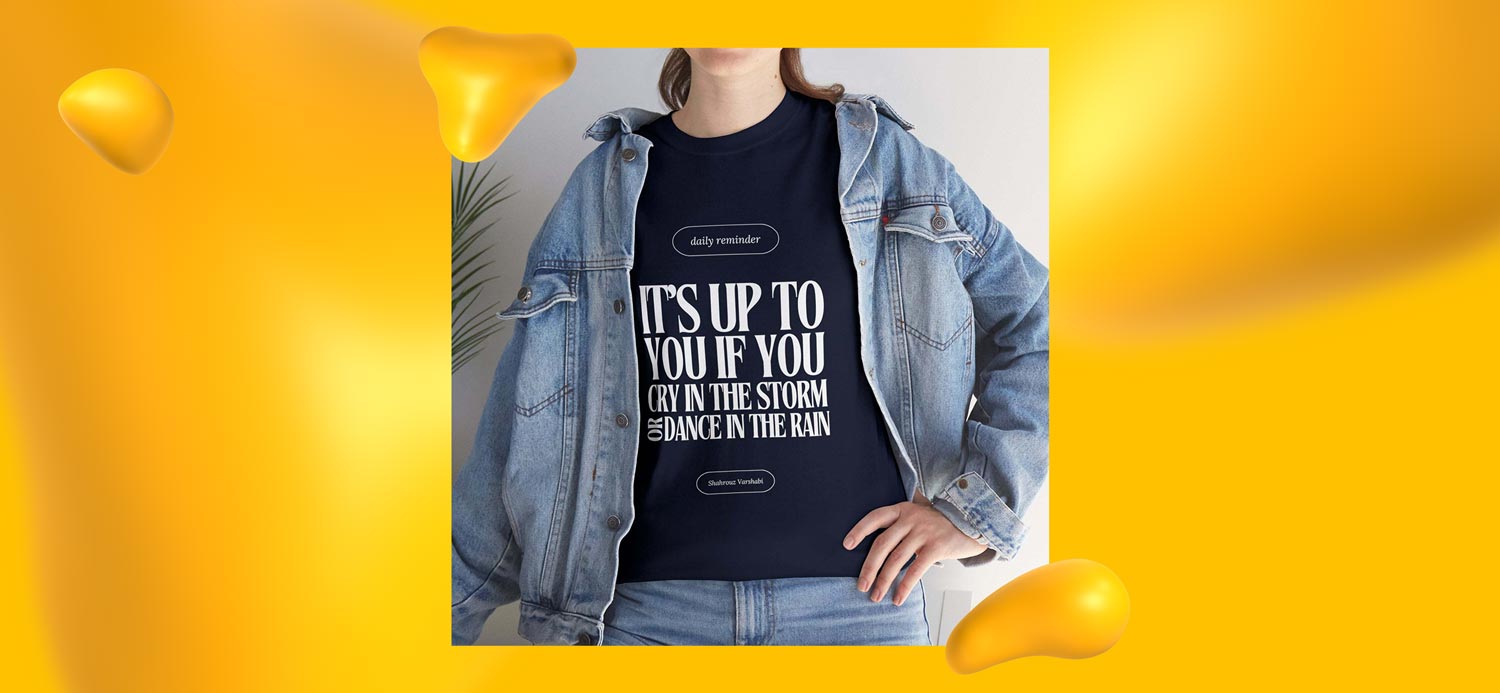 Designity T-shirt design available on Designity art.