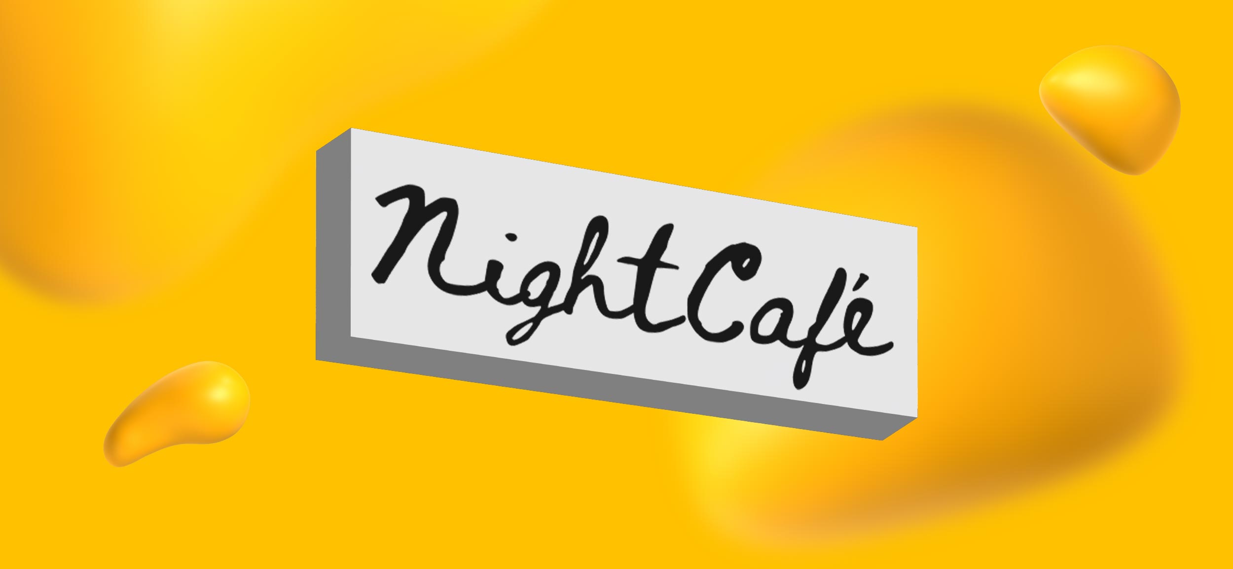 Logo for NightCafe, an AI design tool.