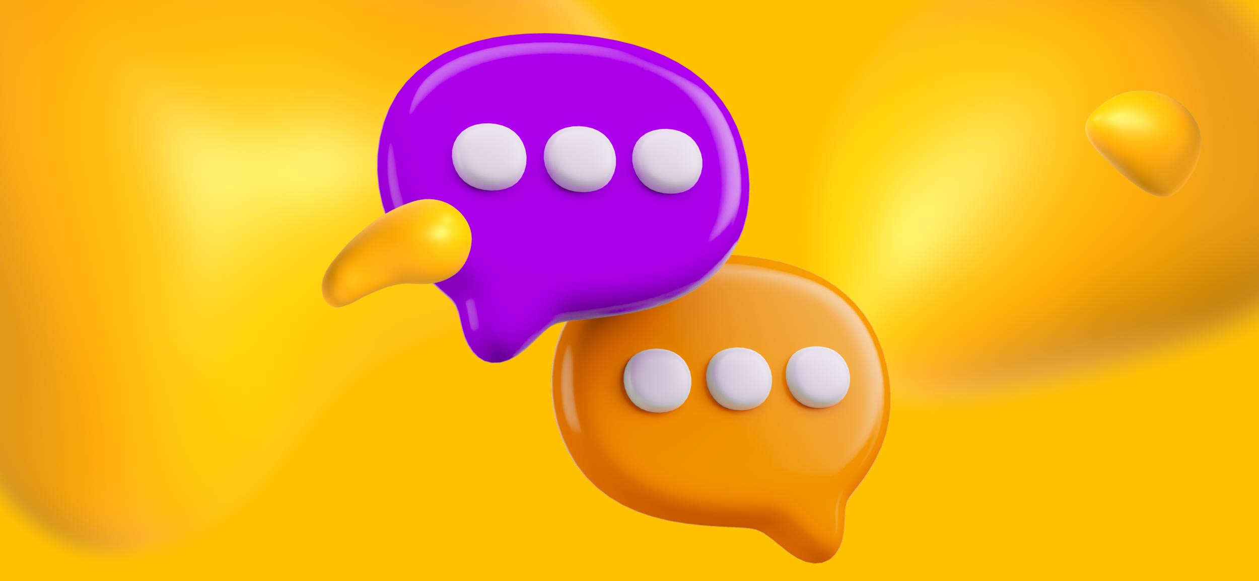 Two chatboxes, one purple, one orange. Why is everyone talking about Sora?