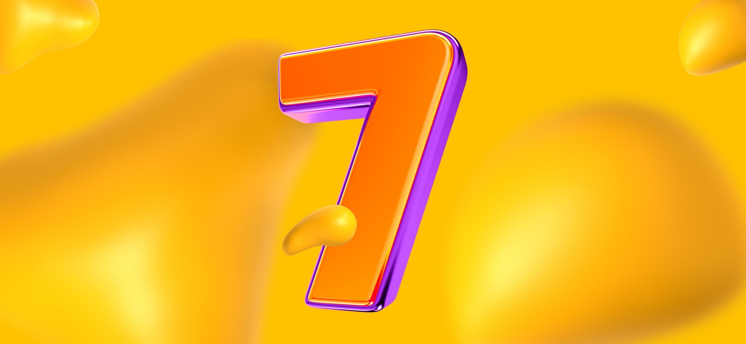 A big number 7, for 7 Toptal alternatives for creative marketing needs.