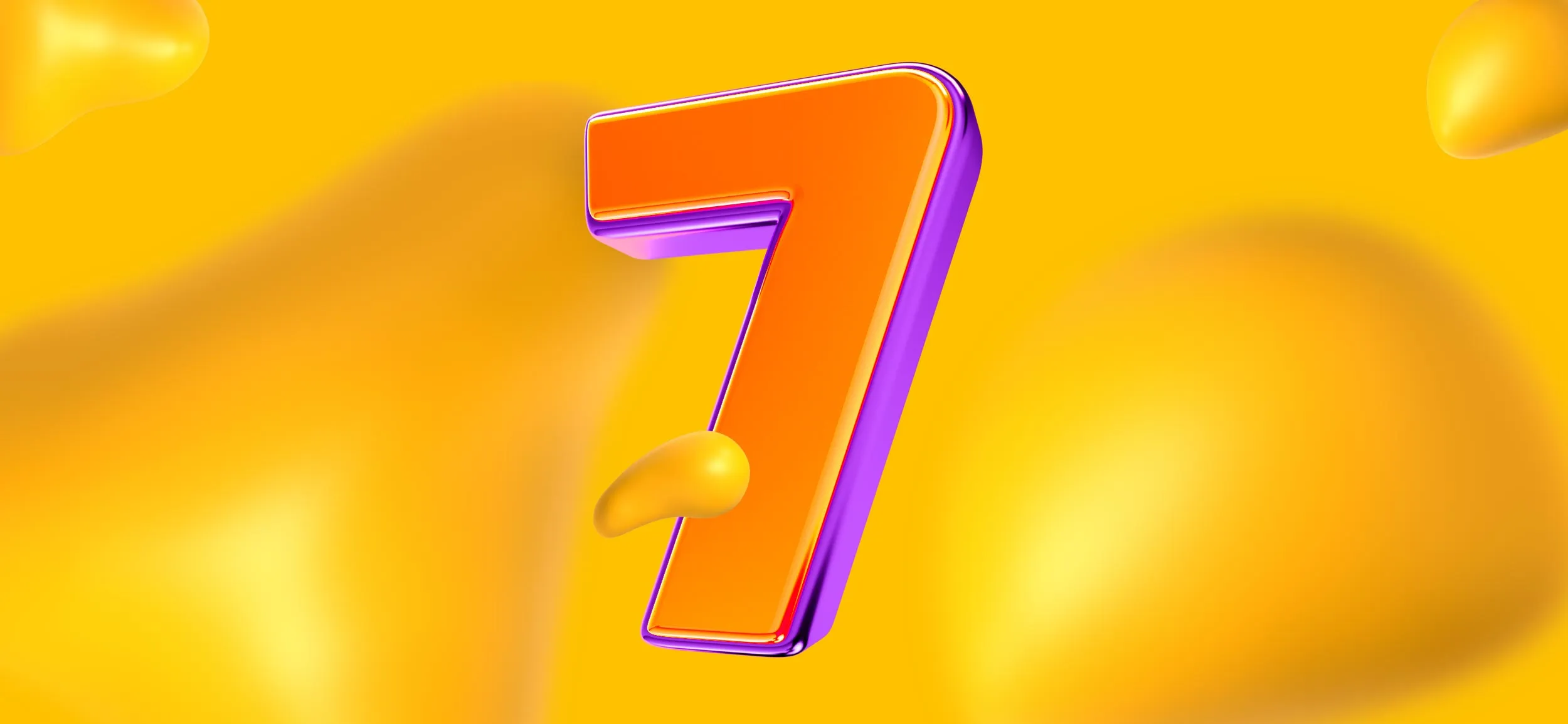 A big number 7, for 7 Toptal alternatives for creative marketing needs.