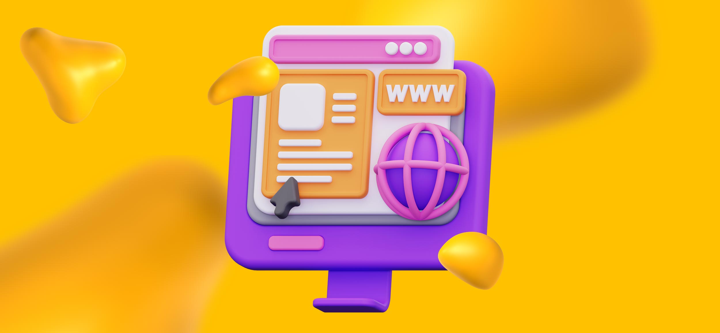 A computer screen showing an open website with a resume.