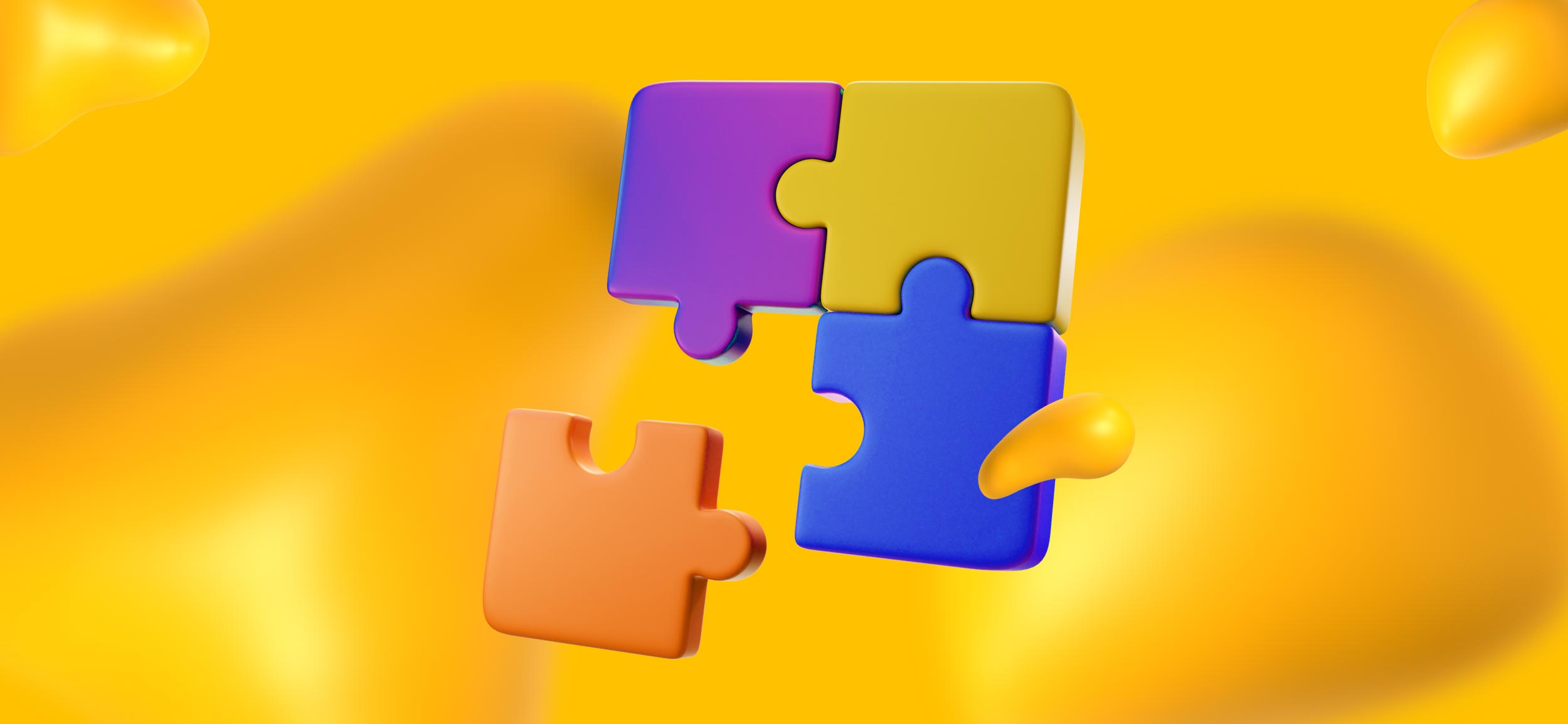 A puzzle with one piece about to connect. Is the right freelancer the missing piece of your creative puzzle?