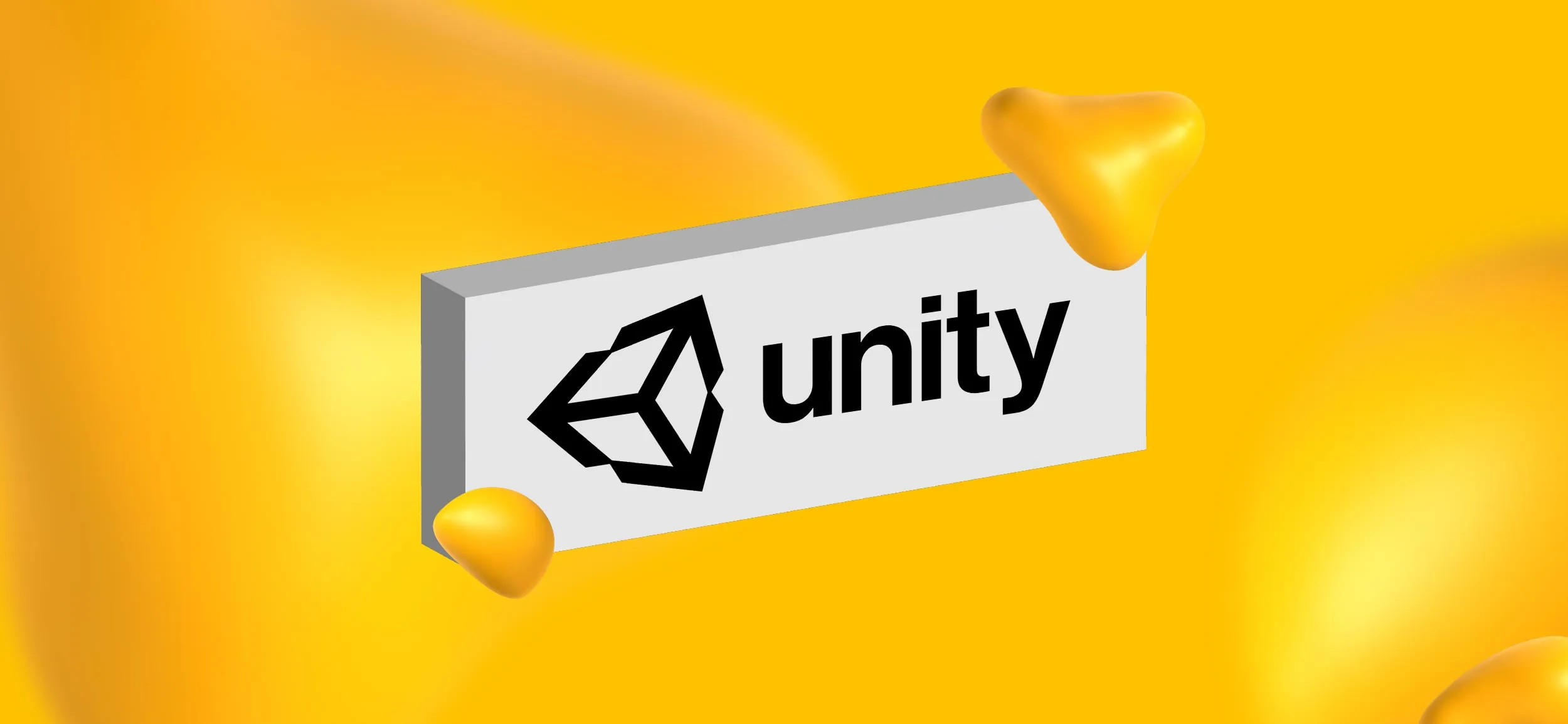 A logo for Unity, a popular augmented reality framework and platform.
