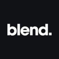 Logo for blend., from Designity blog on the top creative agencies in LA.