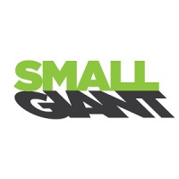 Logo for SmallGiant, from Designity blog on the top creative agencies in LA.