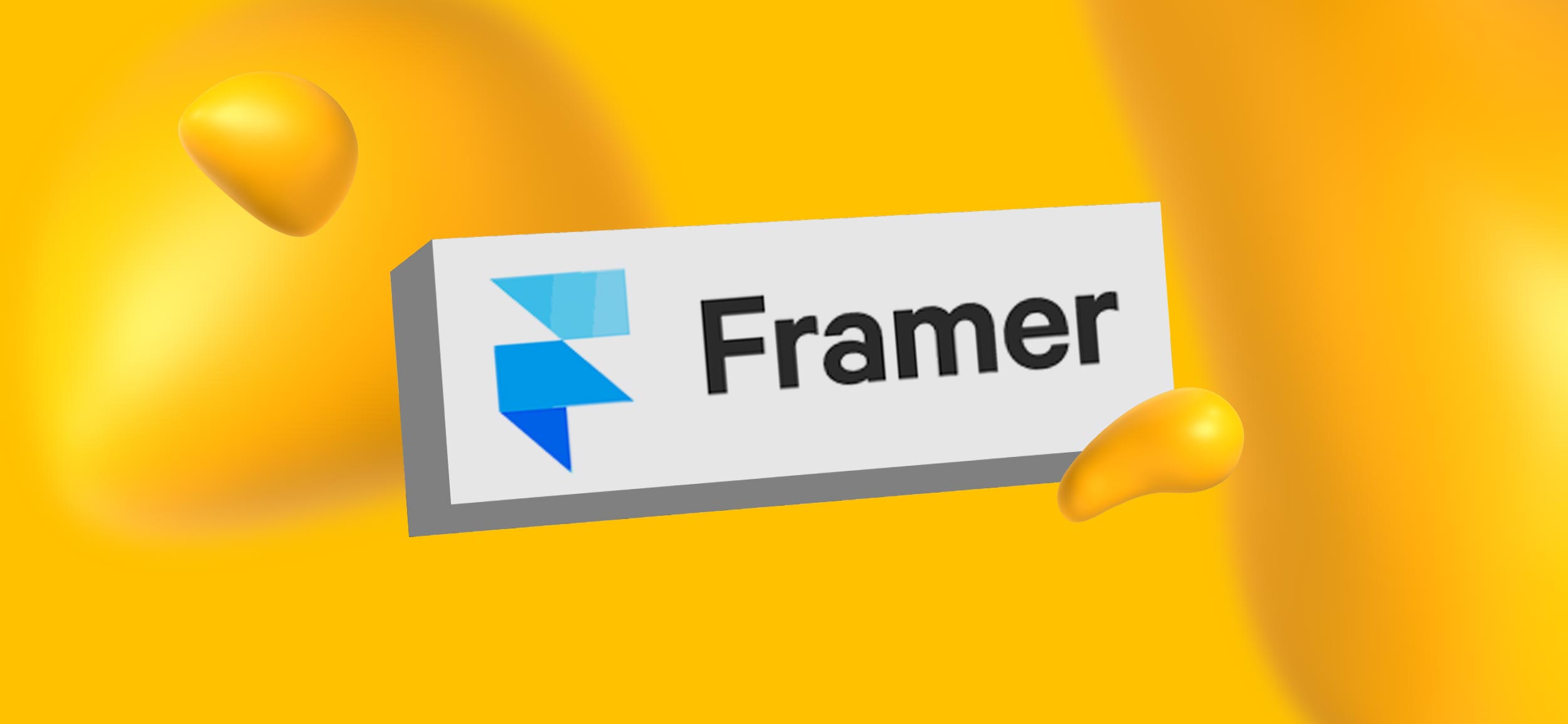 A logo for Framer, one of Designity's recommended tools for UX design.