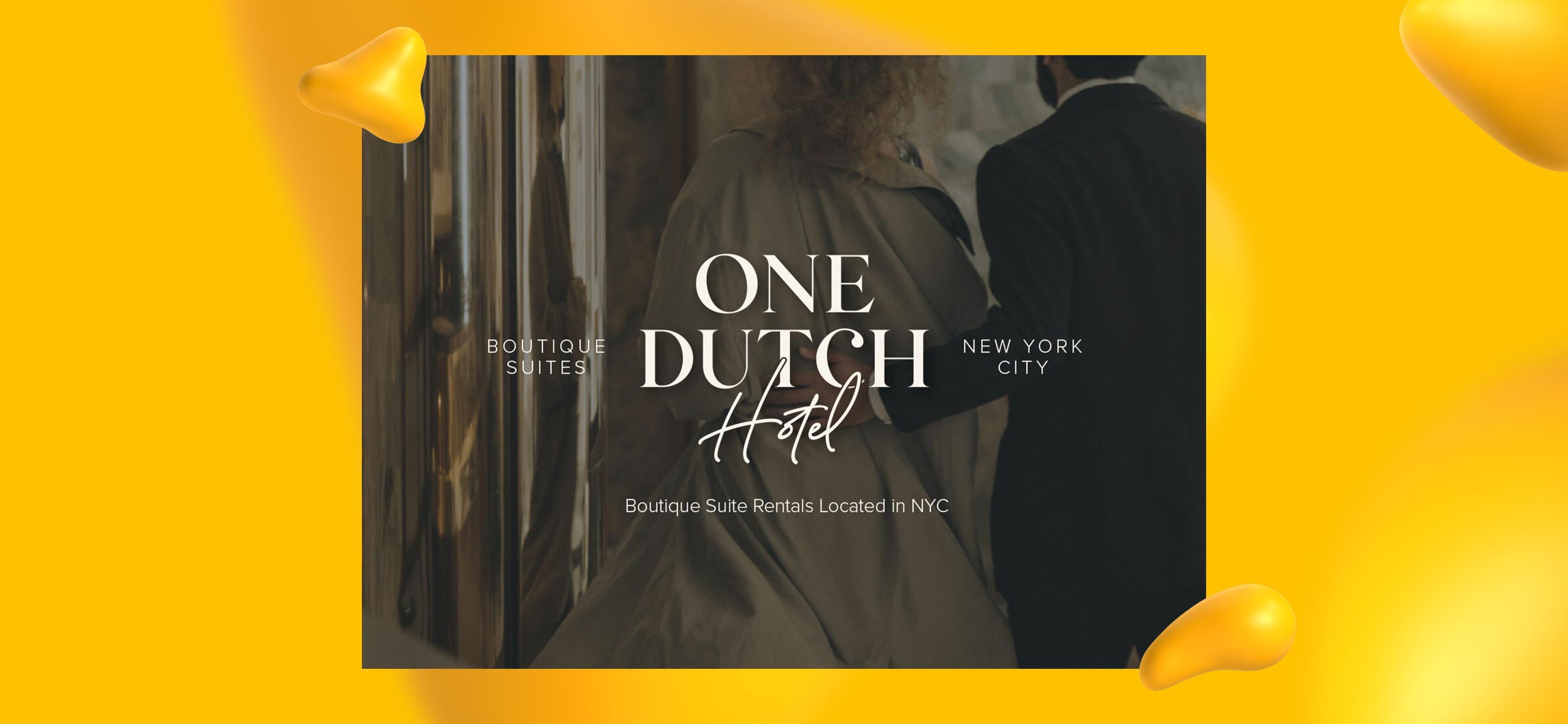 Logo design created for One Dutch Hotels.