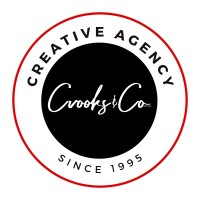Logo for Crooks & Co Creative Solutions, a creative agency in Dallas, from the Designity blog.