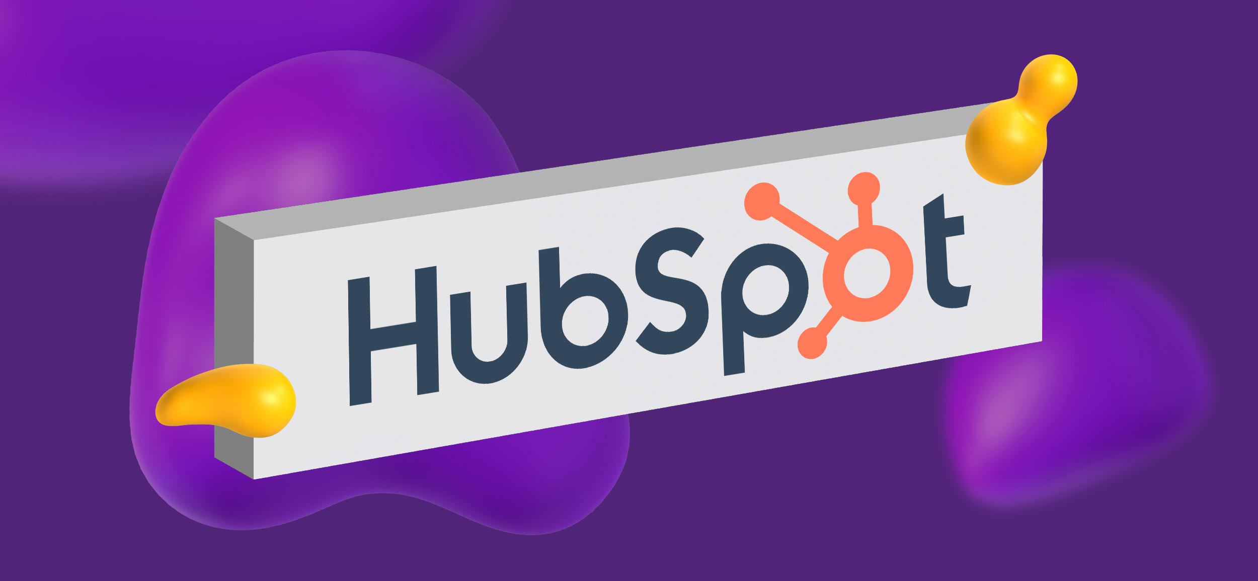 The Hubspot logo, a popular social media management platform.