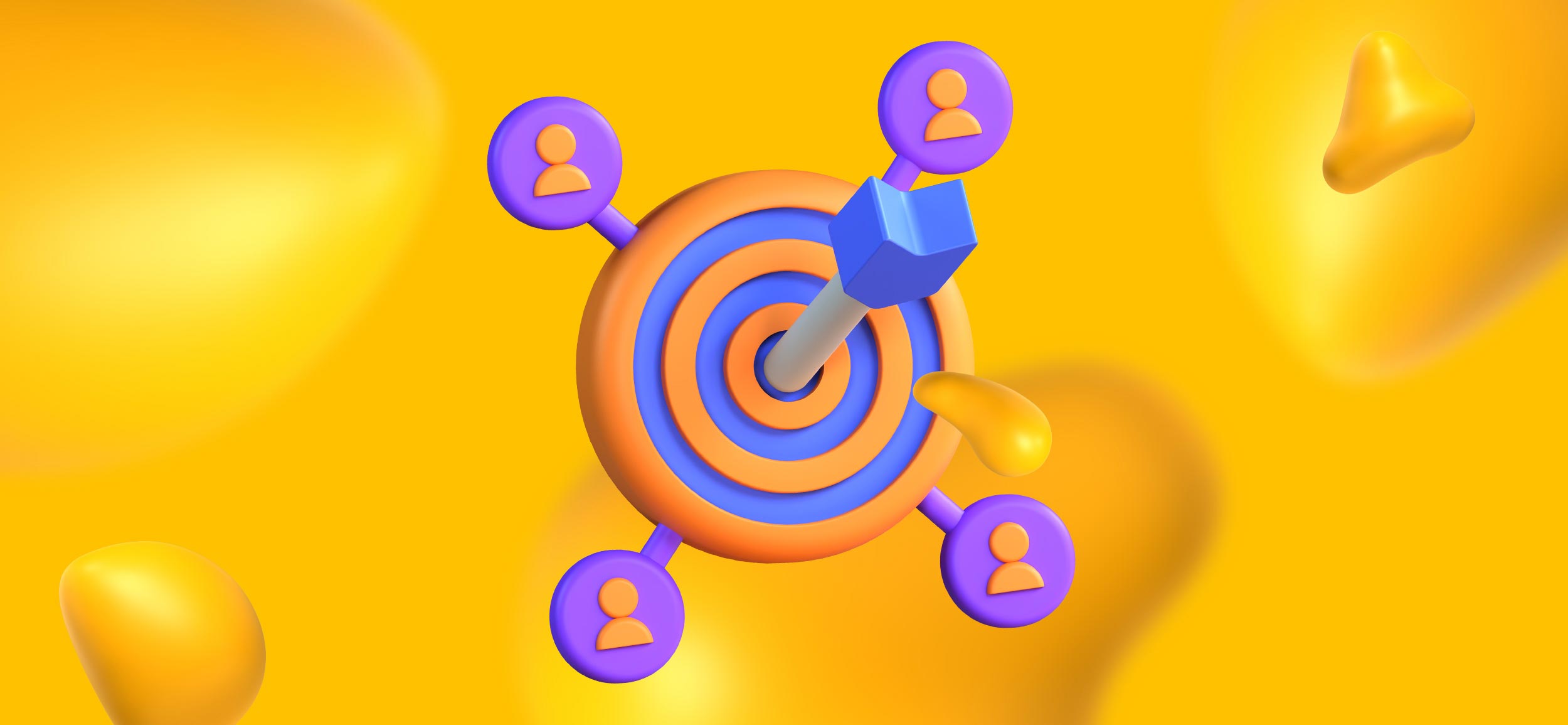 A target with an arrow in its bullseye. Target audience reached!