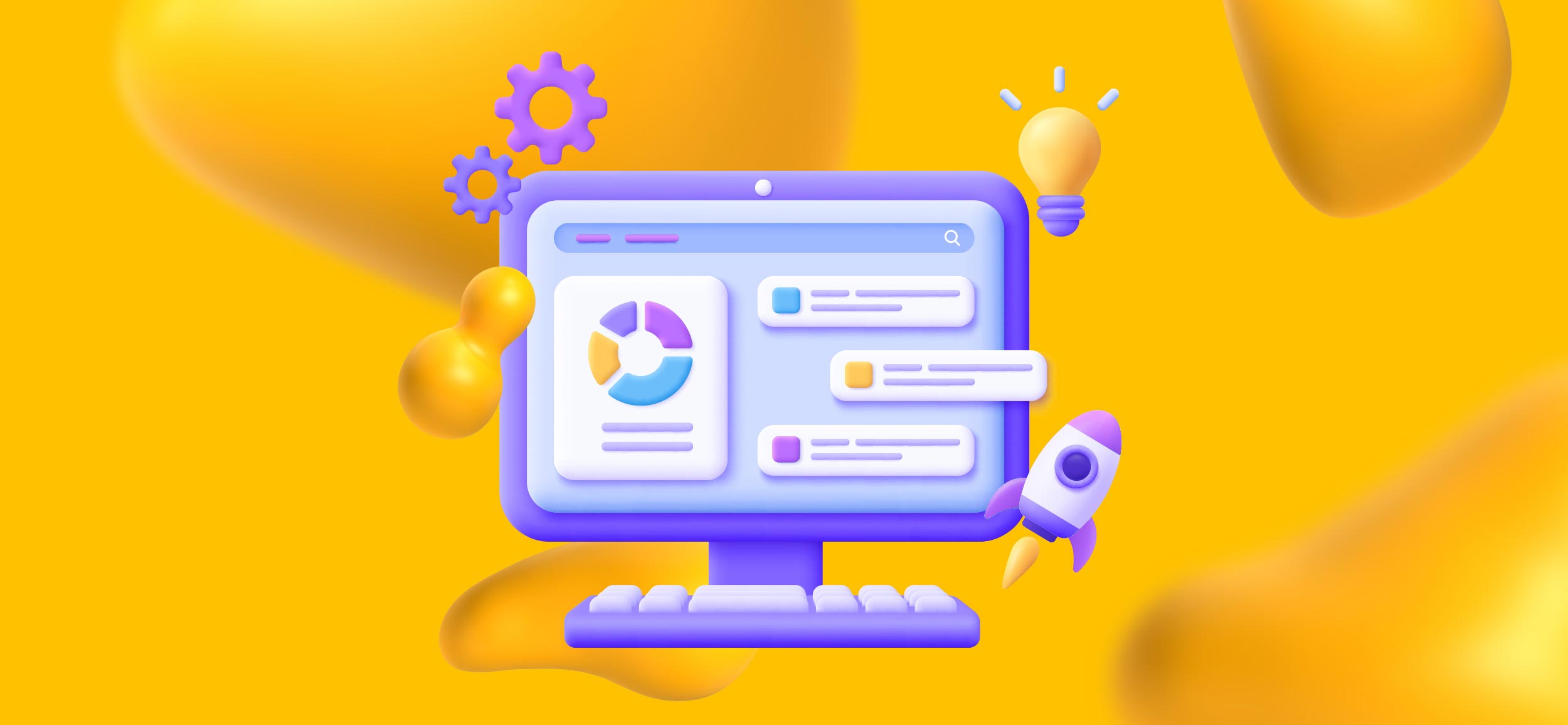 A computer screen showing off a new and optimized website.