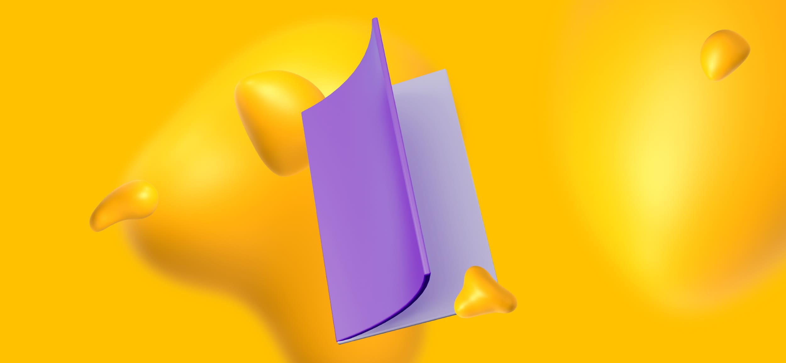 A folded brochure, an essential piece of marketing collateral.