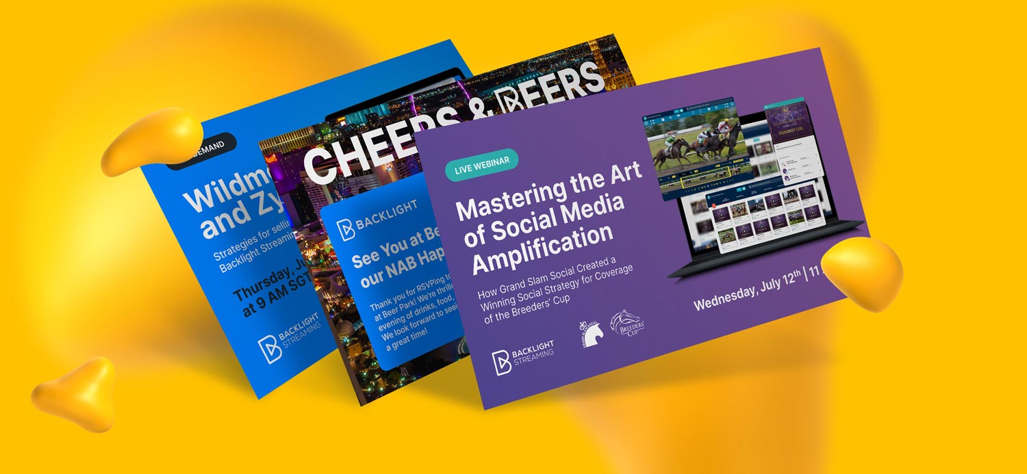 Work samples from Lyc for Backlight Streaming