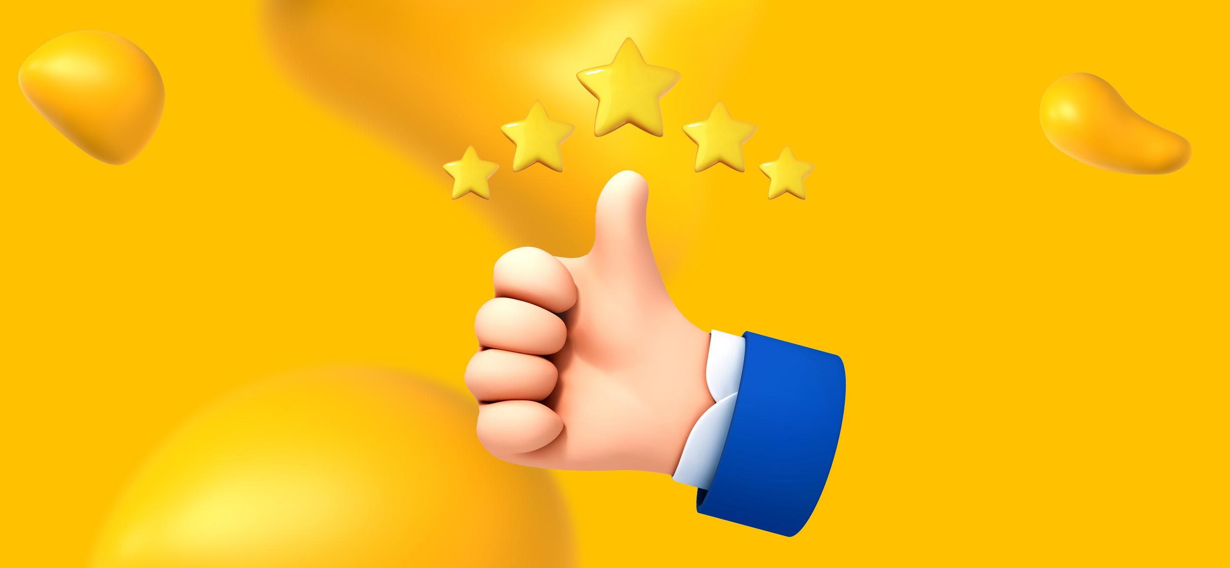 A thumbs up and 5 stars! Here are our email design best practices!