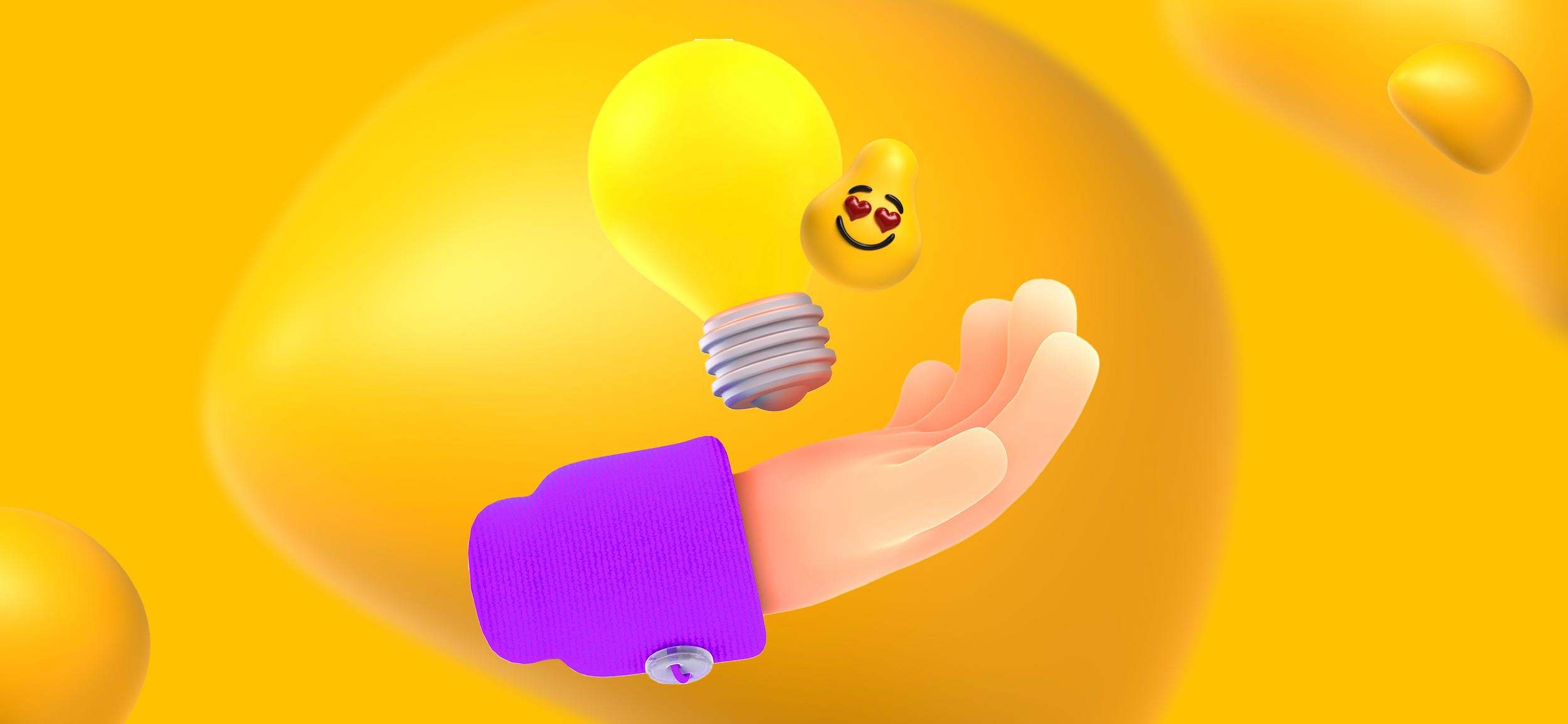 A hand holding a light bulb. Here are our tips for writing the best performing email subject lines!