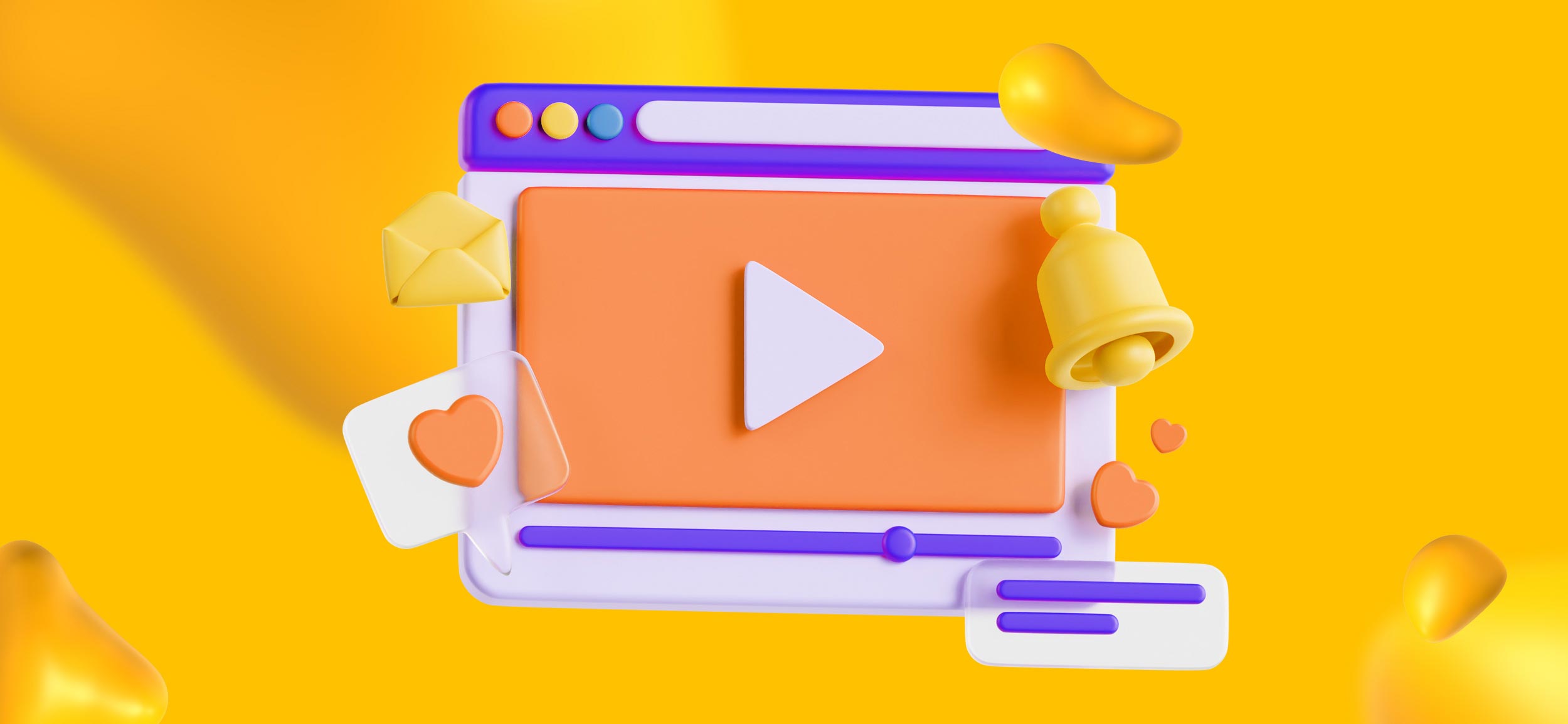 A screen with a screencast video displayed.