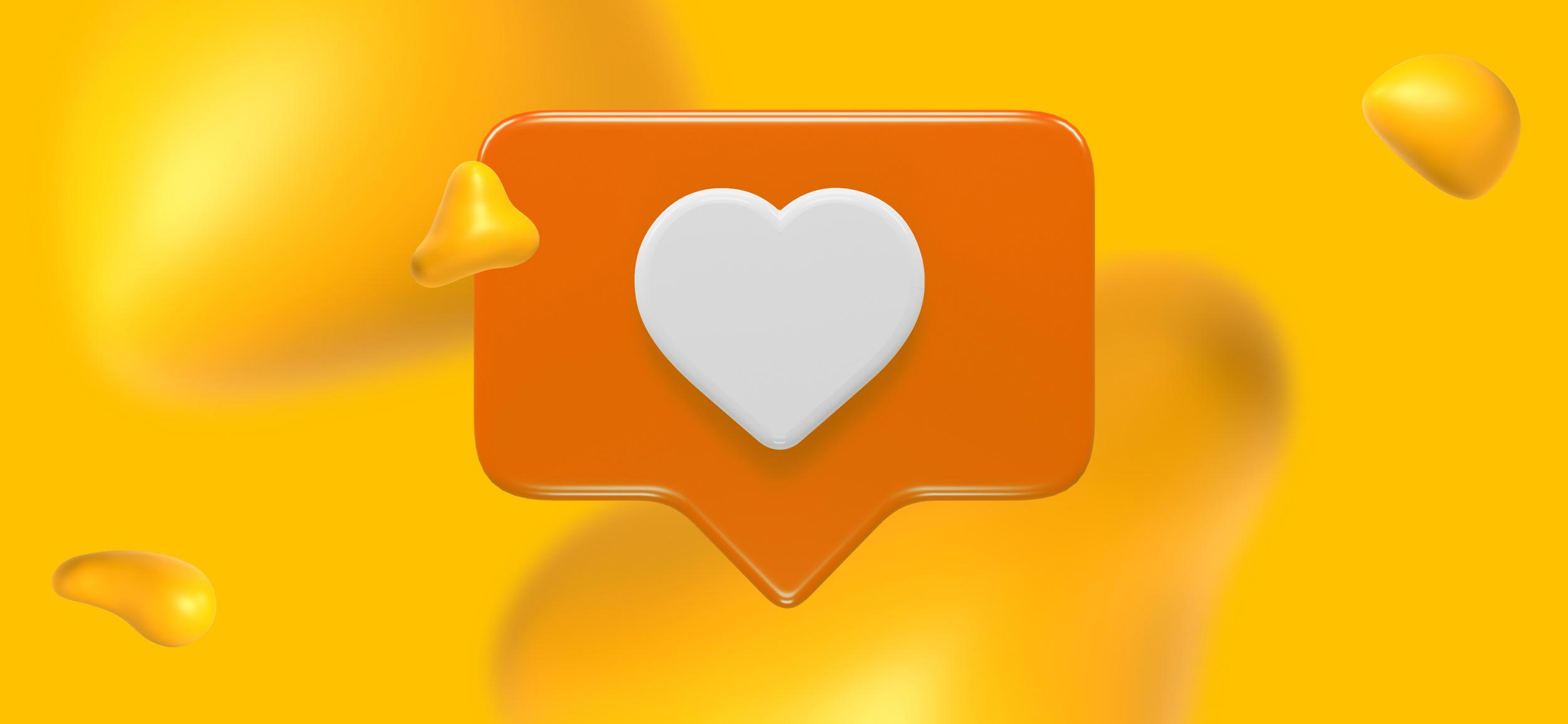 A heart in a caption.