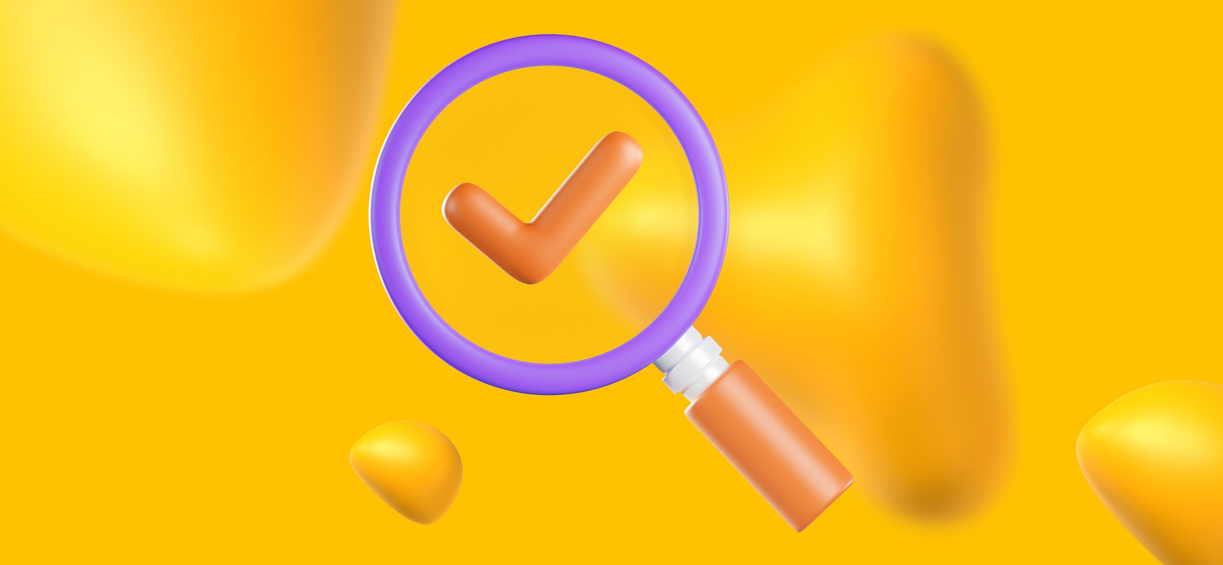 A magnifying glass doing groundwork.