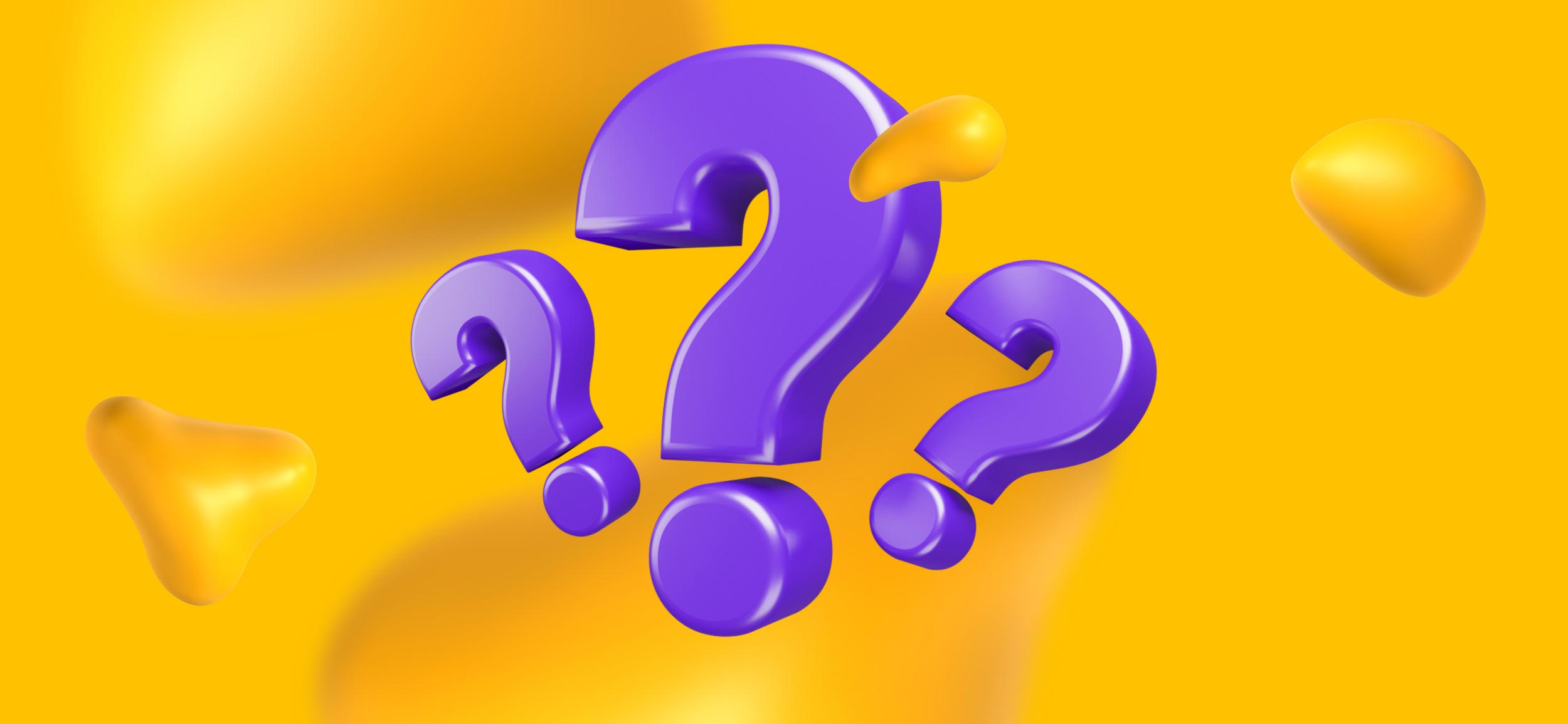 Question marks. What makes effective content?