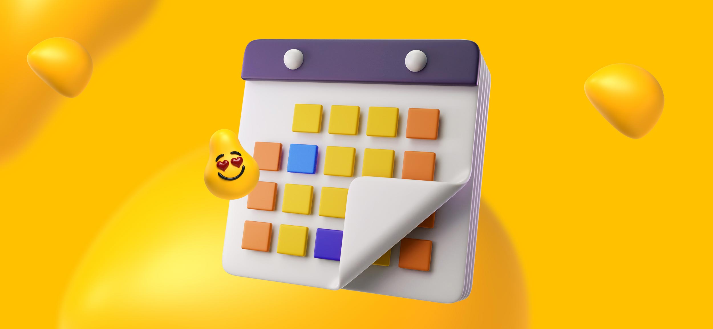 A chief creative officer's calendar.