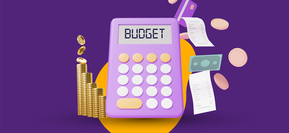 Calculating recession budget.