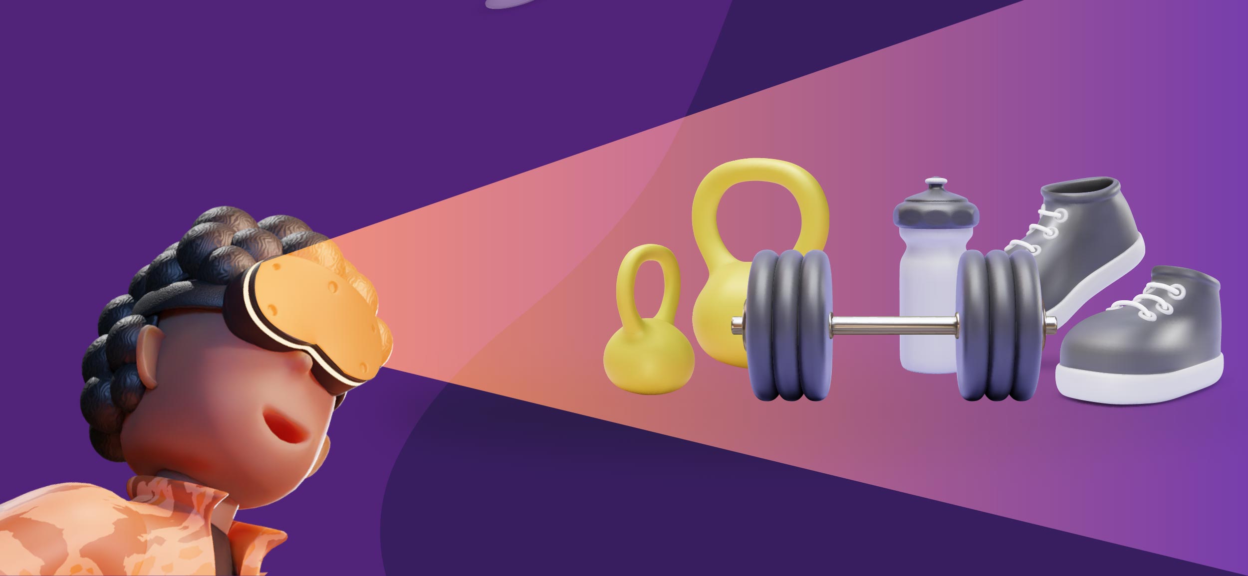 Virtual reality exercise apps.