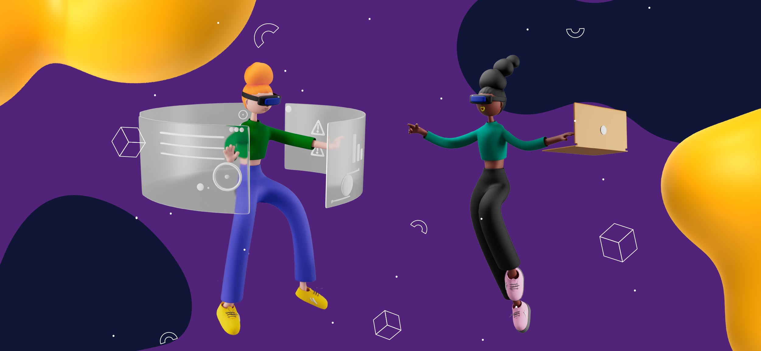 Virtual reality app that lets you hang out with friends.