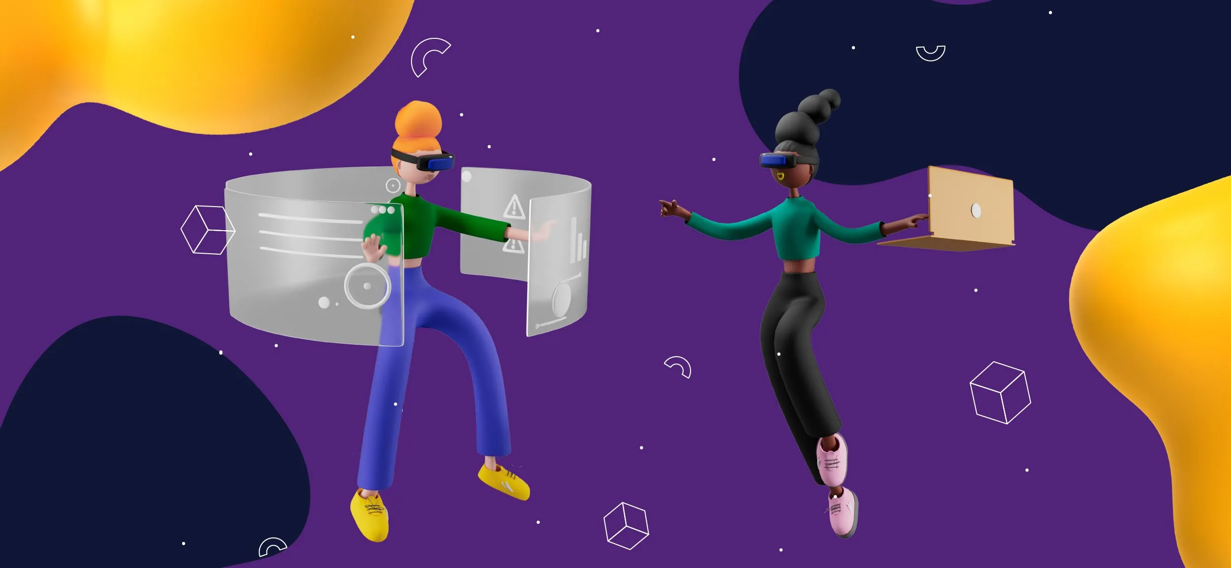 Virtual reality app that lets you hang out with friends.