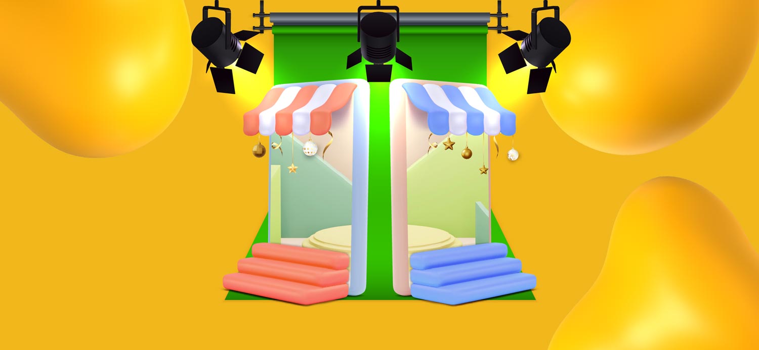 Pop up trade show booth display