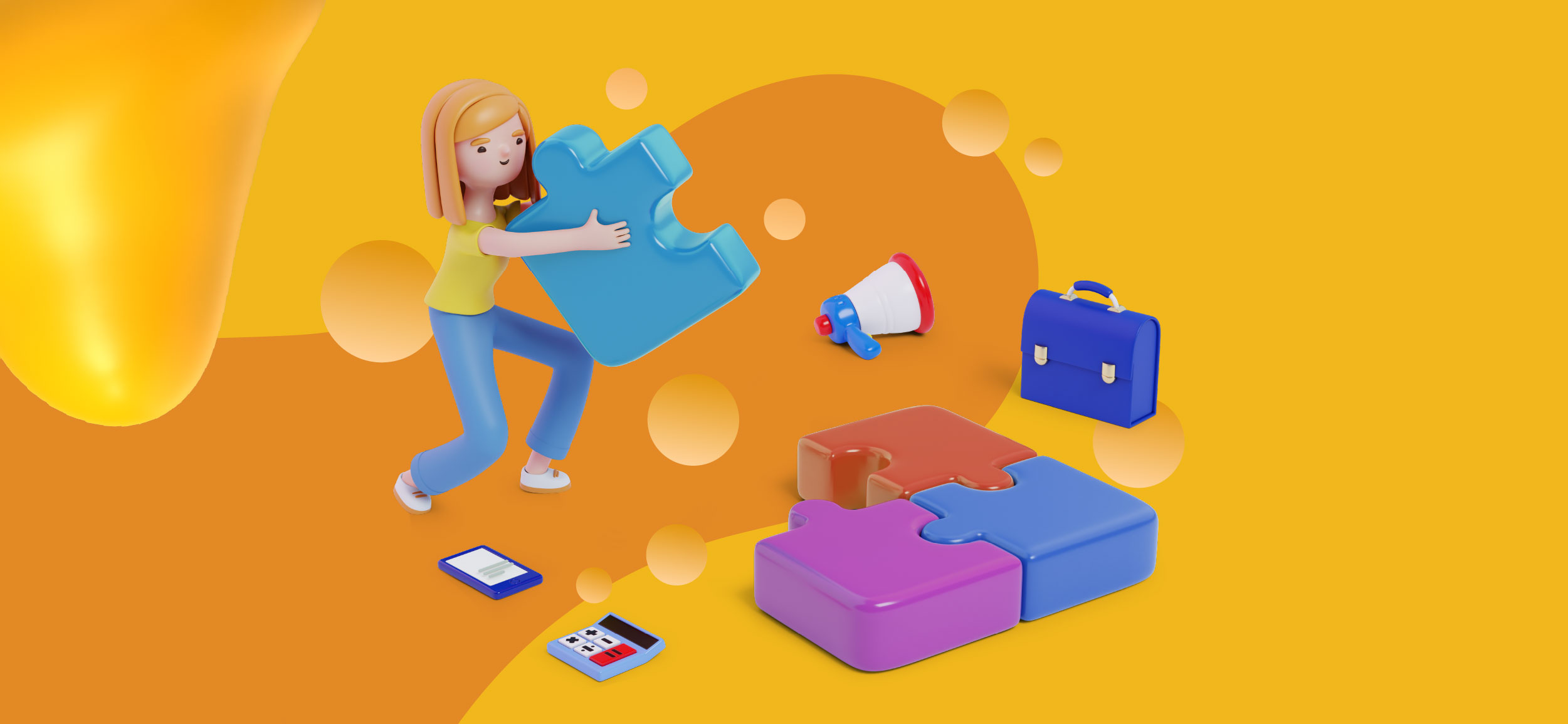 A creative director building a project.