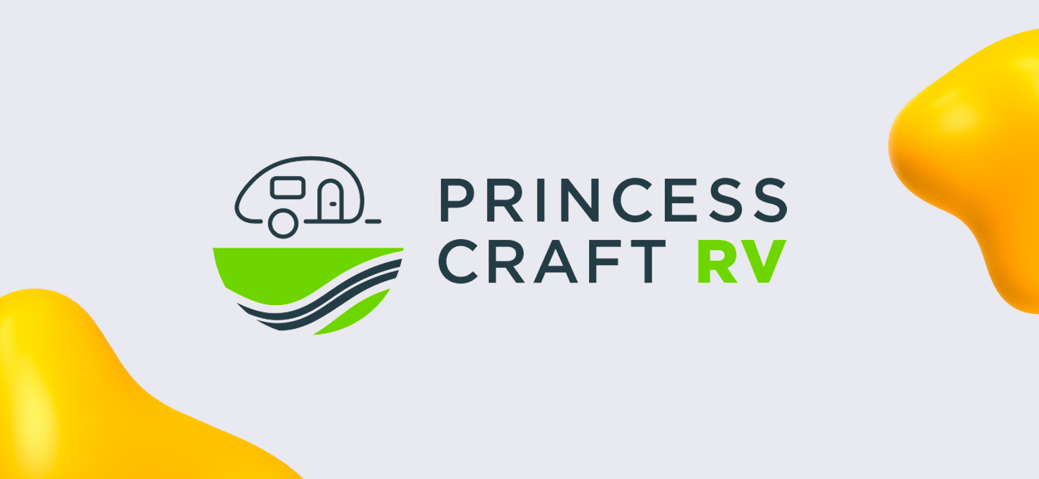 Princess Craft RV logo design.