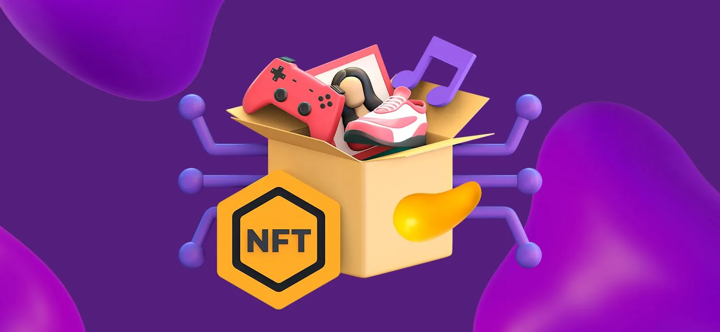 Box full of NFTs