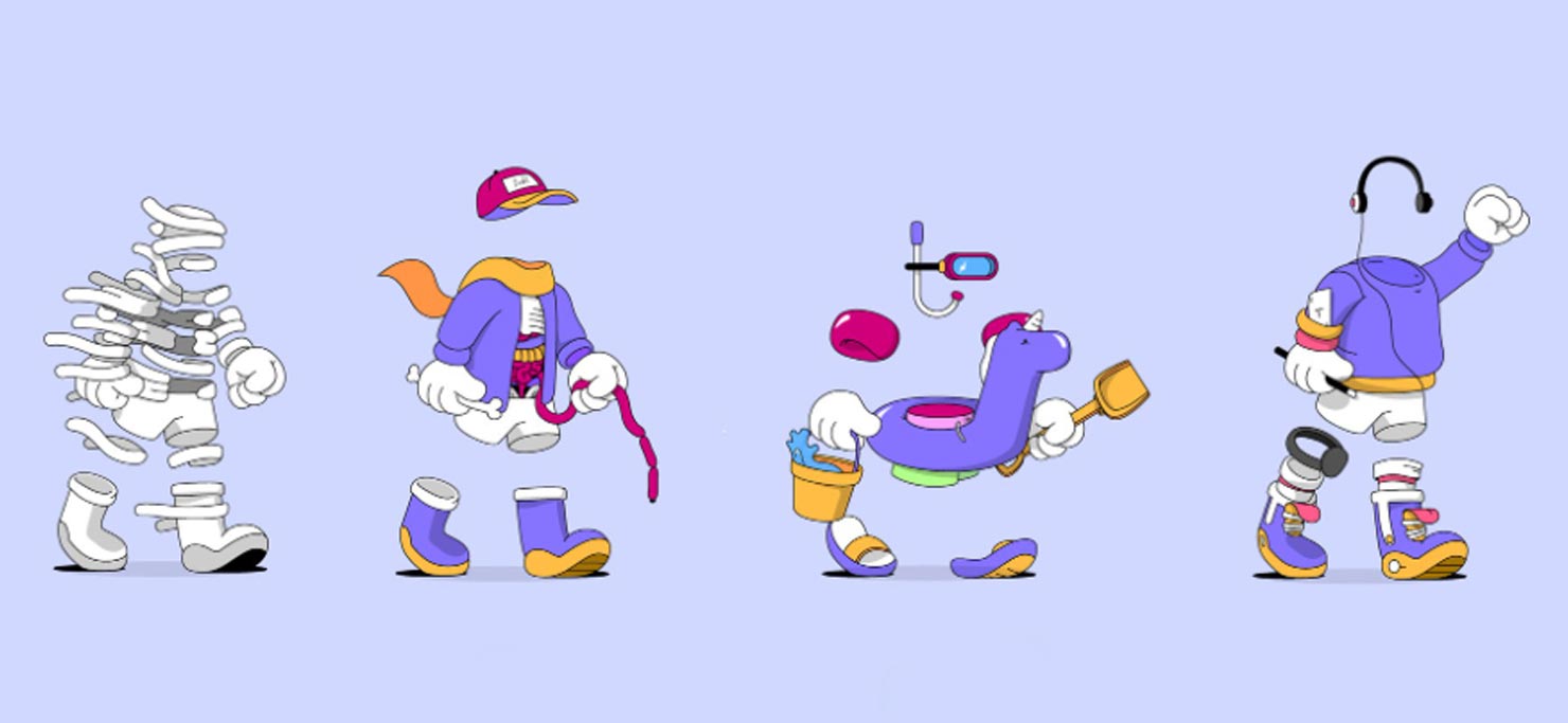 NFTs from Invisible Friends.