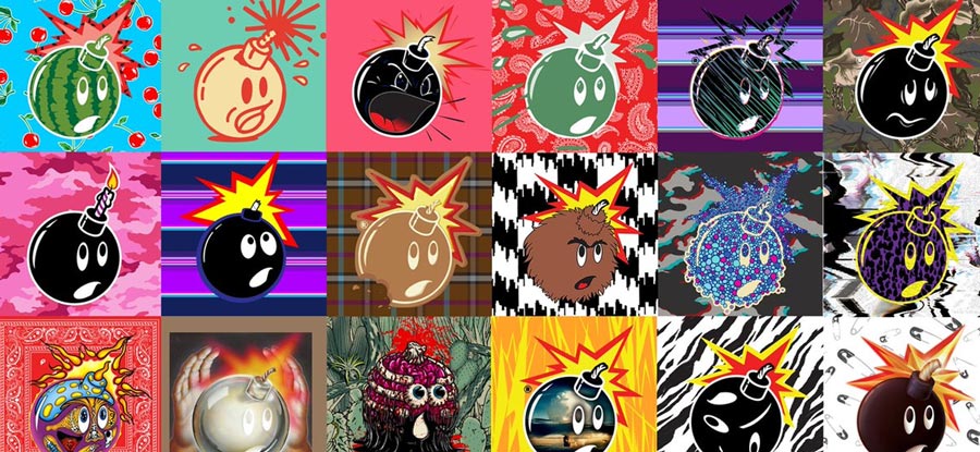 NFTs from Adam Bomb Squad.