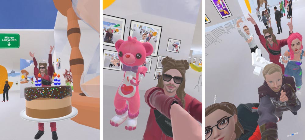 Screenshot from the interactive social mixer portion of Designity Con 22!